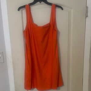 ANTONIO MELANI Orange Mini Dress
